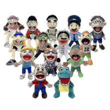 (40cm Penelope) Jeffy And Feebee Hand Puppet Large Soft Doll Plush Toys Puppet Kids Gift