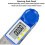 Digital Protractor, Stainless Carpenter Angle Ruler and Square Angle, 360  Measuring Range, Steel R 3