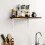 Metal Wall Corner Shelf Brackets 5" x 6", White, 4-Pack 5