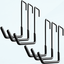 Rafter Hanger Hook for Garage Bike Ladder S-Hook Black
