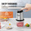 Electric Food Processor 400W 2-Speed 2.5-Cup Stainless 6