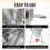 Stainless Steel Pancake Batter Dispenser 600ML 7