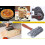 Baking Lattice Roller Cutter Stainless Steel Wood Handle 5