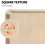 Non-stick baking sheet set 3 pcs square texture thick 6