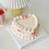 Heart Cake Pan Anodized Aluminum 83 Inch 7