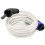 Wideskall bicycle lock 72-inch 12mm self-coiling 4-digit 4
