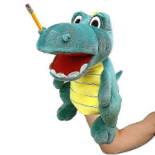 Jeffy marionnette à main bande dessinée peluche jouet en peluche, jeu de marionnette de poupée de cosplay pour cadeau d’enfants_ddbiAO