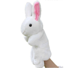 Cute Cartoon Rabbit Plush Glove Doll Rabbit Finger Toy Children Birthday Gift 25-26
