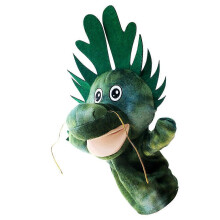 Dragon Hand Puppet Plush Toy for Kids Storytelling Play Assorted Color