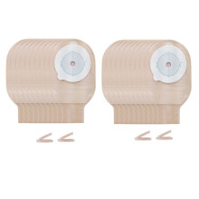20PCS Colostomy Bags Ostomy Supplies Piece Drainable Ostomy Pouch for Ileostomy Stoma Care, Cut-to (20-65cm)
