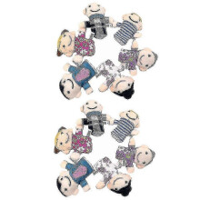 2025 2 Sets/12pcs Finger Family Puppets Cloth Finger Puppets Family Finger Puppets Finger Puppets Kids