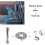 Enema Cleansing Kit with Attachment Bathroom Handheld 4