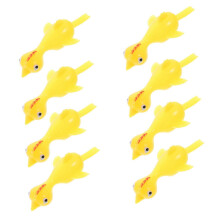 25pcs Funny Finger Shooting Chicken Toys with Bright Turkey Shape for Kids Party Favors