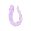 Loving Joy Double Mini Dildo Purple 1
