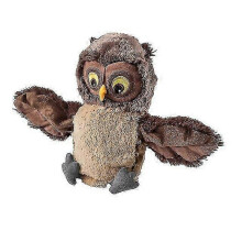 Kawaii Cartoon Animal Owl Bird Plush Hand Puppet Baby Bedtime Story Christmas Gift Holiday Gift 25cm 2025