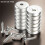 A32 Circular Magnets,Countersunk Hole,Widely Used in Refrigerators, Warehouse Tools, Whiteboards, Snack Storage 4