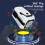 Bubble Machine, Automatic Bubble Machine with LED Lights for Indoor/Outdoor Water  Portable Bubble Machine, Party 7