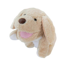 (Little Dog) Plush Farm Animal Hand Puppet Toy Movable Mouth Dog Duck Horse Cow Sheep Pig Hand Puppet Role Hr