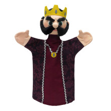 Evil King hand puppet, 28 cm, 22189A