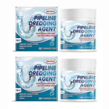 (2pcs) Powerful Pepeline Dredging Agent 2025 New Drain Unblocker Sink Toilet Drain Cleaner Powder for All Pipes