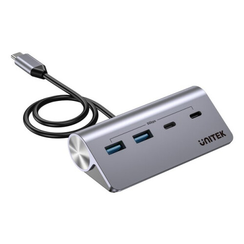 USB Hub Unitek - 4 poorten USB-A en USB-C, 5 Gbps