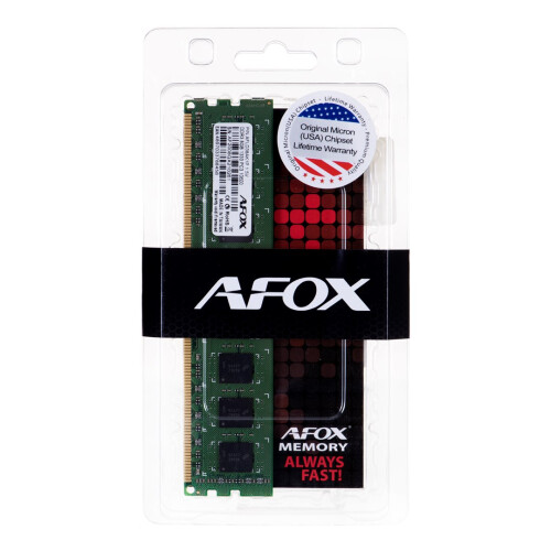 AFOX DDR3 8G 1333 UDIMM memory module 8 GB 1333 MHz 1