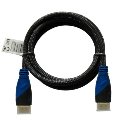 Savio CL-49 HDMI cable 5 m HDMI Type A (Standard) Black,Blue 1