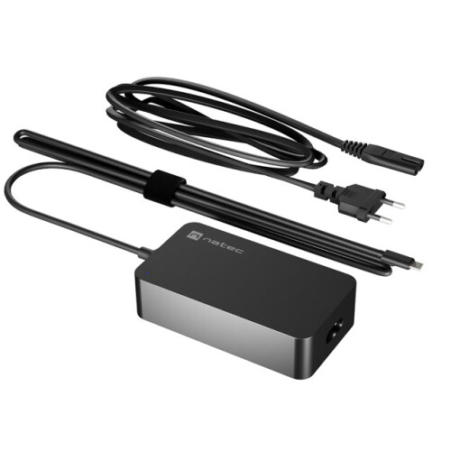 NATEC  CHARGER POWER SUPPLY GRAYLING USB-C 65W