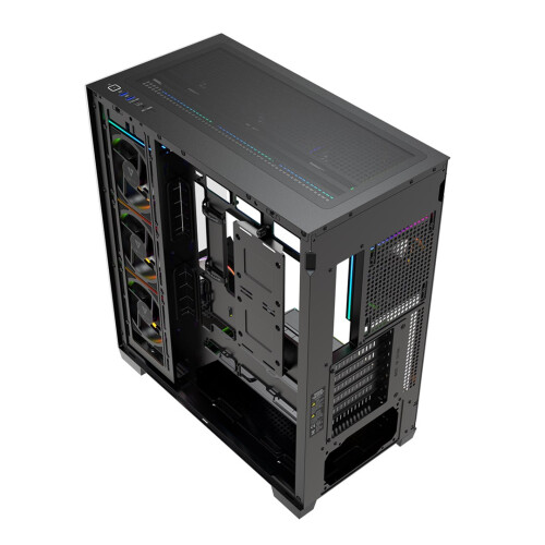 MODECOM VOLCANO STELLAR PLUS ARGB MIDI 8F BLACK 1