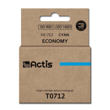 Actis KE-712 Ink (replacement for Epson T0712, T0892, T1002; Standard; 13.5 ml; cyan)