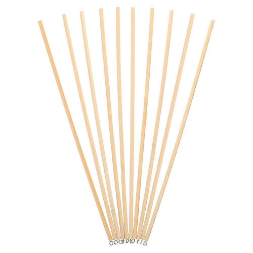 Puppet Control Stick Wooden Rods for Shadow Puppetry Performance 20Pcs