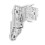 Tail Light Assembly Base Bracket (Right) 2048202577 for - W204 5