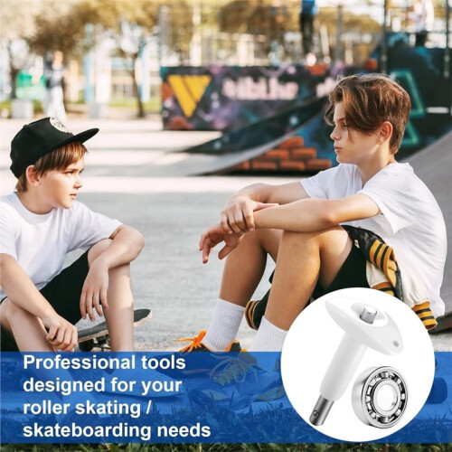 Roller Skate Tool for Bearing Skateboard Bearings, Press Tool Skate Bearings Puller Bearing Extractor 2