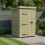4 x 4 Pent Shed (Single Door, No Windows) 1