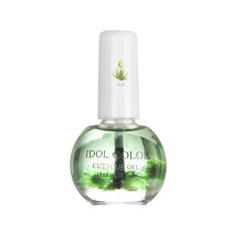 (Aloe) Cuticle Oil, 15ml Natural Plant Dried Flower Nail Cuticle Oil, Moisturizing Nail Care Oil Prevent Hangnails & Dead Skin