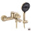 Μπαταρία Μπανιέρας Premium Rea Vision Brush Gold 1