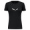 Camiseta mujer Salewa Solid Dry - black out 1