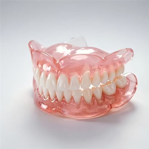 (1 Box) Instant False Teeth for Adults with Tooth Loss - Soft Tissue Adhesive Dentures with Comfortable Plastic Base; Decorative 1
