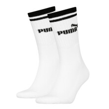 Puma ELEMENTS BWT CREW 2-PAK unisex sokker hvide 93899201 størrelse 39-42