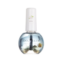(Jasmine) Cuticle Oil, 15ml Natural Plant Dried Flower Nail Cuticle Oil, Moisturizing Nail Care Oil Prevent Hangnails & Dead Skin