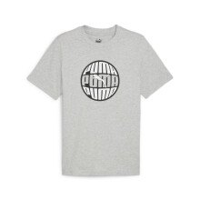 Herre T-shirt Puma GRAPHICS CIRCULAR grå 68017404 r M