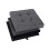 Storage Ottoman - Linenette - Dark Grey - Folding and Versatile Design 5