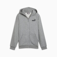Drengehættetrøje Puma POWER GRAPHIC FZ FL grå 68185503 r 164