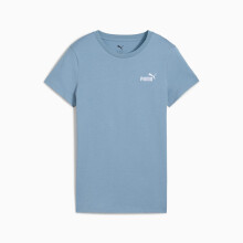 Puma ESS SMALL NO.1 LOGO dame T-shirt blå 68237334 r XS