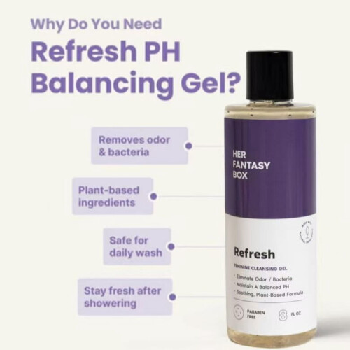 Feminin pH-balanserende dusjsåpegel 240 ml 2