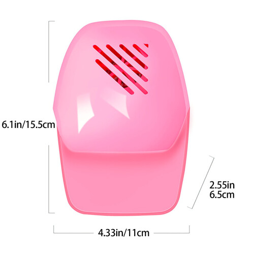 Draagbare nageldroger voor gewone nagellak, mini-ventilatorontwerp 1