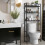 Over Toilet Storage Shelf White 3-Tier 8