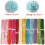 Paper Pom Poms Party Decor Kit Multicolor 12" 30PCS 2