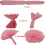 Paper Pom Poms Party Decor Kit Multicolor 12" 30PCS 3