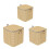 Yellow Houndstooth Under Bed Storage Box3-Pack 7
